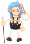  Rugós figura (vándor-fiú, kék kalapos)