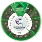 Baracuda Plumb culisant tip lacrima, 100 g, 5 marimi/set, 3.0 - 5.0 g (Set06)