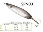 Baracuda Lingurite oscilante Spn 03 Baracuda 5, 10g 5g (Spn 03)