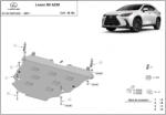 Scut Protection Lexus NX AZ20, 2021-2024 - Acél Motorvédő lemez