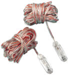 LAMPA LED-Bugs mikroled dekorfény - kék