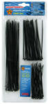 LAMPA Gyorskötöző szett - fekete - 75db