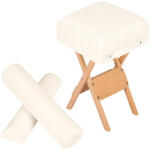 Timeless Tools Összecsukható szék masszázságyhoz, 2 masszázshengerrel