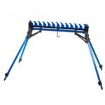 Garbolino Suport lansete Garbolino Kit Silver Top 12 pozitii, 4 picioare, XXL, reglabil 70-100 cm, anti-vant (50130GOMEH3410-12T) Suport lanseta