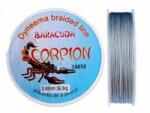 Baracuda Fir textil Baracuda Dyneema Scorpion 100 m, culoare gri 0.16 mm (Scorpion100-016)