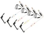 Baracuda Set swingere cu contragreutate si iluminare Baracuda, 4 bucati, 4 culori (set 4 swingere) Semnalizator pescuit