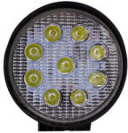  LED munkalámpa - 10-60V 27W IP67 - szúró - kerek