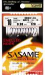 SASAME Carlige legate Sasame Chinu U25212, nylon alb 120 cm, 10 buc/plic 6 (U25212-6)