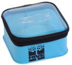 RIVE Bac/Geanta cu capac transparent Rive M, 200 x 200 x 245 mm, albastru deschis (370342)