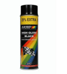 MOTIP festék - fényes fekete - 500ml