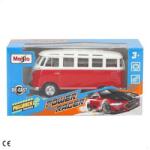 Maisto Volkswagen T1 fém autó 1: 36 piros/fehér
