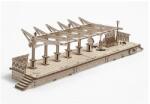 UGears Vasútállomás - mechanikus modell