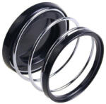  Rugós pohártartó, univerzális - fekete