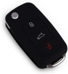  VW gumi autókulcs tok - fekete - W14904-11BK