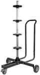LAMPA PP-3 görgethető gumiabroncs tartó állvány 4db kerékhez