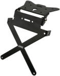 LAMPA X-Plate motorkerékpár rendszám tartó - fekete