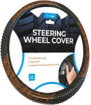  Kormányvédő gumis faborítással - 42cm