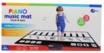 Zenélõ, Zongora szõnyeg, el. , hangszerek, hangerõszabályzó, fekete-fehér, (80*32) 38x18 cm dob