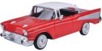 MOTORMAX Chevy Bel Air 1957 Fém Kisautó (1: 24) - Piros