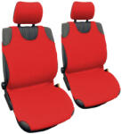  Trikó üléshuzat fejtámla huzatokkal, vékony anyag, piros - párban