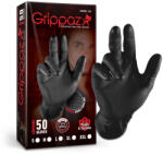 Grippaz fekete nitril kesztyű - 50 db - XXL-es méret