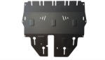 Scut Protection Skoda Fabia 3, 2015-2021 benzin - Acél Motor, váltó és hűtővédő lemez