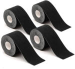 Timeless Tools 4 db kineziológiai szalag - fekete