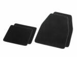  4 részes, szövet autószőnyeg szett, fekete színű