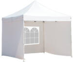 Timeless Tools Pavilon tetőponyva + oldalfal, fehér - 2, 9x2, 9m