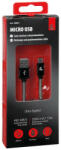 LAMPA micro USB mobil kábel - fekete - 200cm