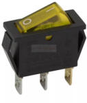  Billenő kapcsoló - sárga - 10A-250V