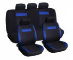 ANMA - 9 részes univerzális üléshuzat szett - fekete-kék