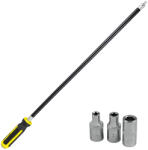 JBM csavarhúzó flexibilis szárral - 500mm, 3db fejjel