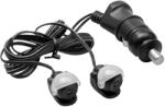 LAMPA Dash-Lites 2 LED mikrofény - piros - 12V