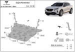 Scut Protection Cupra Formentor, 2020-2024 - Acél Motor, váltó és hűtővédő lemez