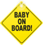  Baby On Board tapadókorongos tábla