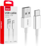 AMIO USB-C kábel 2A - 100cm - fehér