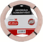 Maxspeed kormányvédő szőrös strasszkővel - rózsaszín - 37-39cm