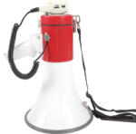  Sziréna/megafon - fehér/piros - 50W