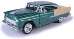 MOTORMAX 1955 Chevy Bel Air Fém Kisautó (1: 24)- Zöld