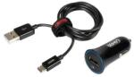 LAMPA - szivargyújtós töltő - 1000mA + 1 Micro USB kábel 100cm