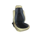 Maxspeed Pilot mágneses ülésvédő - fekete/szürke - párban