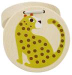  Kasztanyetta - erdei állatok (párduc)