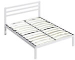 Timeless Tools Fém ágykeret ajándék ágyráccsal - fehér - 160x200cm
