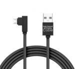 Delight Micro USB adatkábel - fekete - 100cm