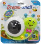  Zenélõ bébi játék, el. , vil. , színváltós, csiga, sok funkc. , 21x19 cm lapon