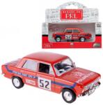 Kolekcja PRL Fiat 125p Fém Rally Autó (1: 43)- Piros
