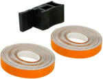 LAMPA Wheel Stripe Racing öntapadó keréktárcsa szalag - narancssárga - 7mmx6m