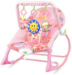 Timeless Tools Rezgő, zenélő pihenőszék 18kg-ig - rózsaszín