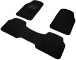  Autószőnyeg textil 3 részes szett, taposóbetéttel, 70x45, 43x132